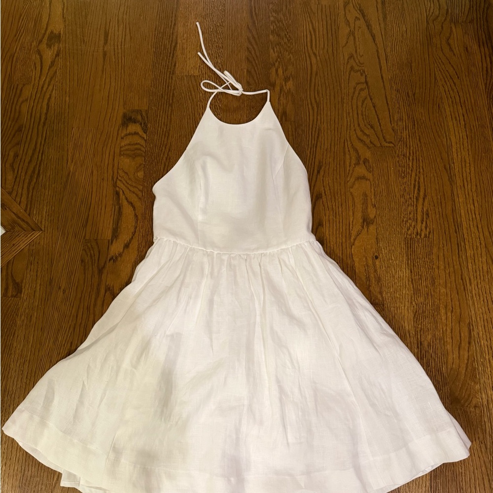 Wilfred White Halter Dress